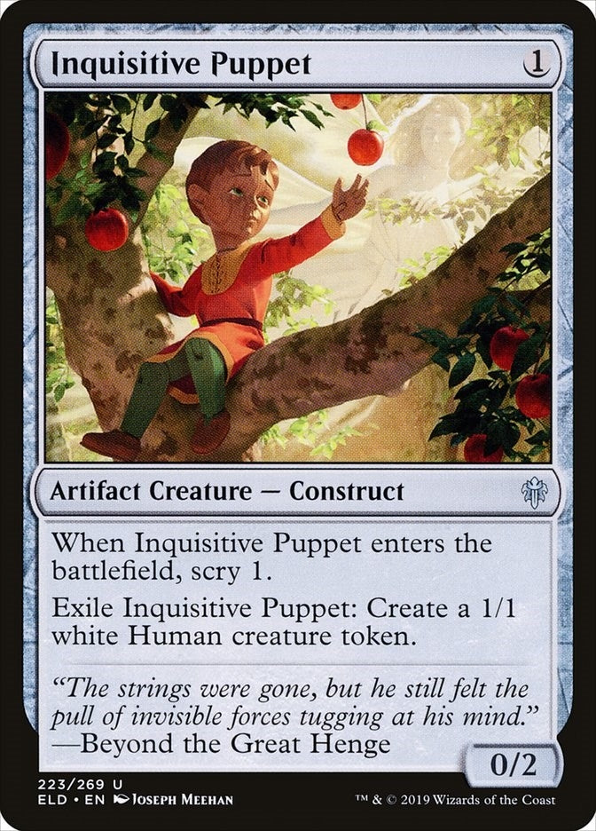 Image for Inquisitive Puppet (223) (Throne of Eldraine) - Magic: The Gathering