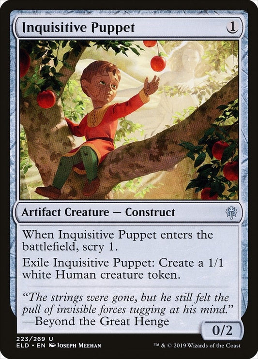 Image for Inquisitive Puppet (223) (Throne of Eldraine) - Magic: The Gathering