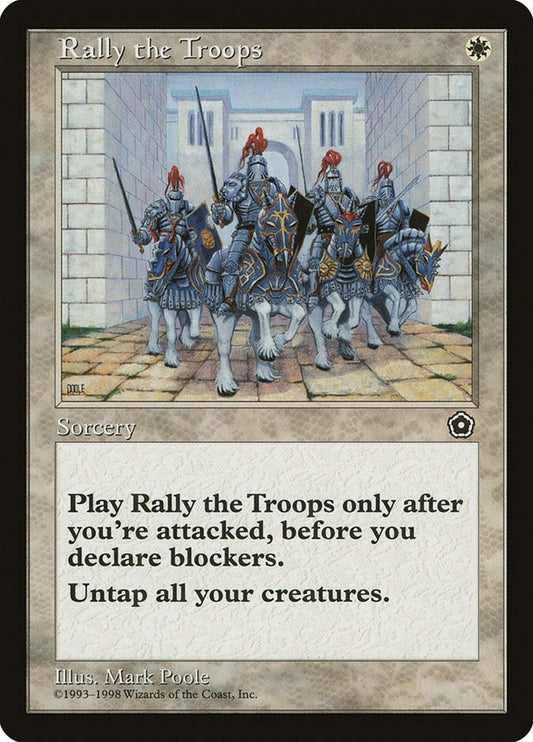 Image for Rally the Troops (Portal Second Age) - Magic: The Gathering