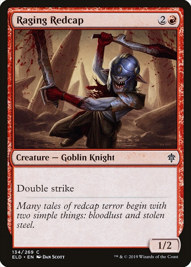 Image for Raging Redcap (134) (Throne of Eldraine) - Magic: The Gathering