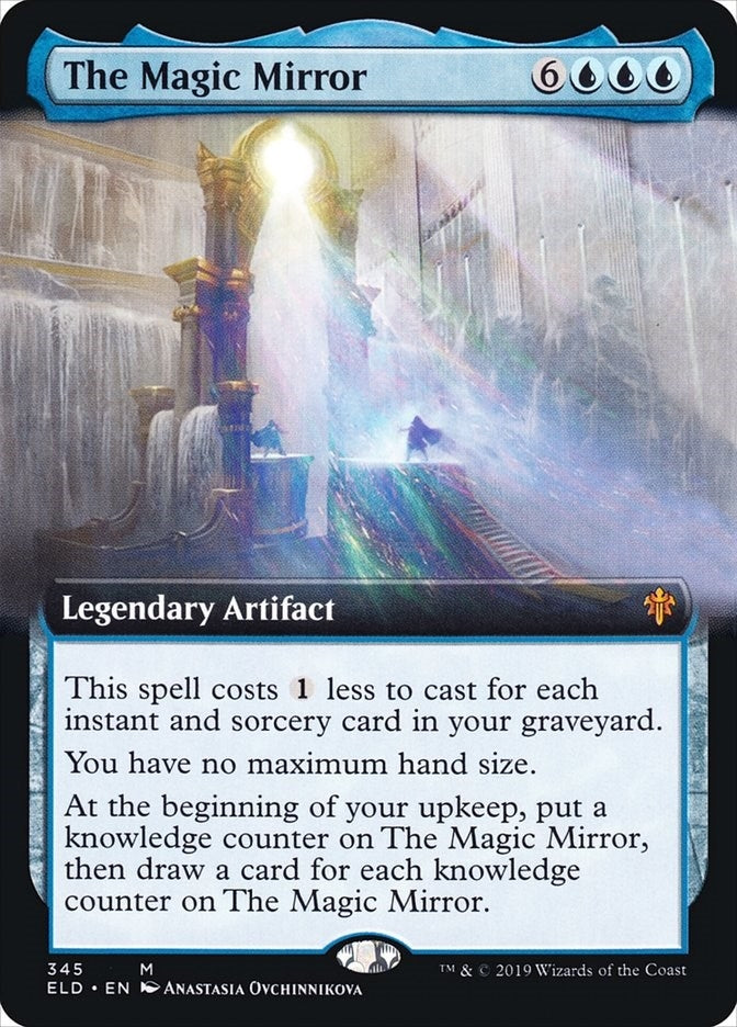 Image for The Magic Mirror (Extended Art) (345) (Throne of Eldraine) - Magic: The Gathering