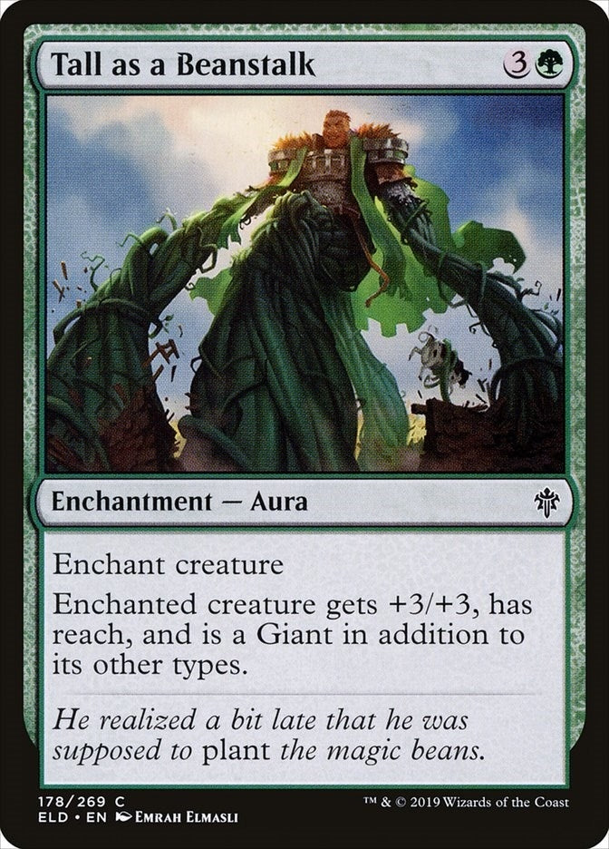 Image for Tall as a Beanstalk (178) (Throne of Eldraine) - Magic: The Gathering