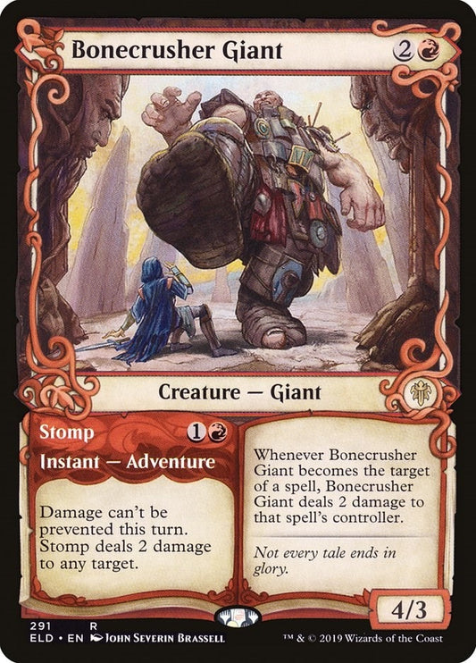 Image for Bonecrusher Giant (Showcase) (291) (Throne of Eldraine) - Magic: The Gathering