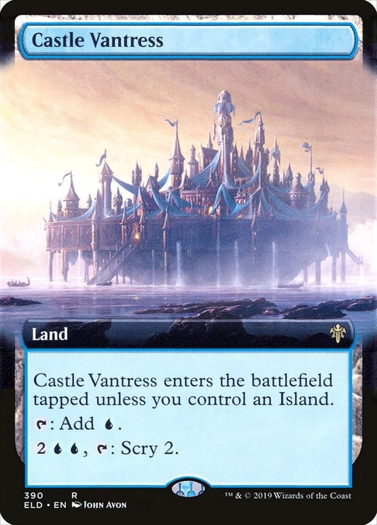 Image for Castle Vantress (Extended Art) (390) (Throne of Eldraine) - Magic: The Gathering