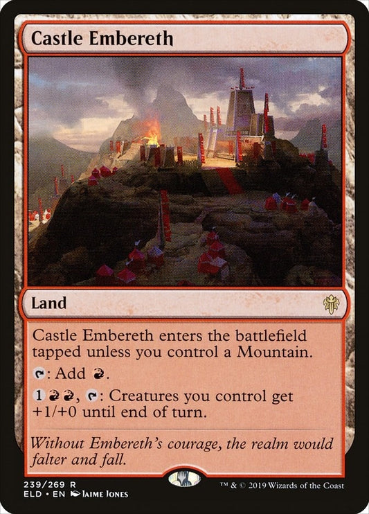Image for Castle Embereth (239) (Throne of Eldraine) - Magic: The Gathering