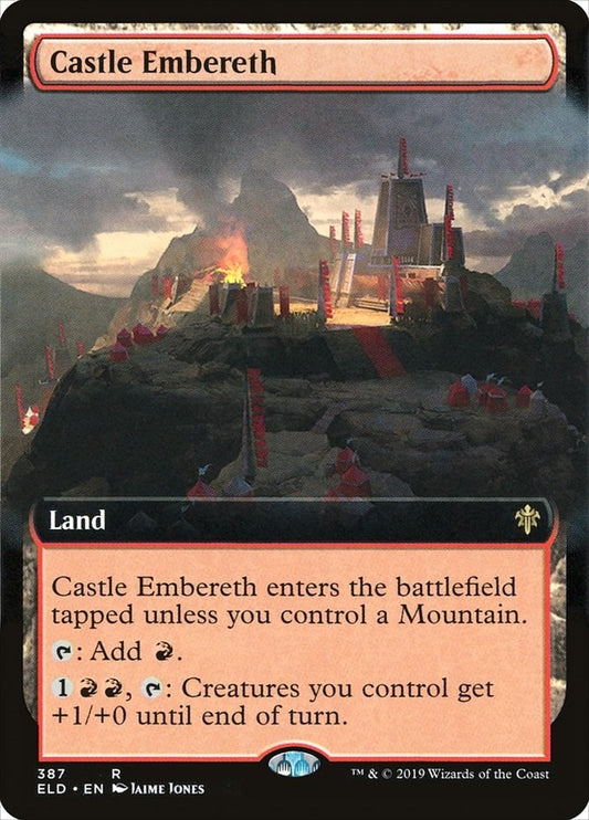 Image for Castle Embereth (Extended Art) (387) (Throne of Eldraine) - Magic: The Gathering