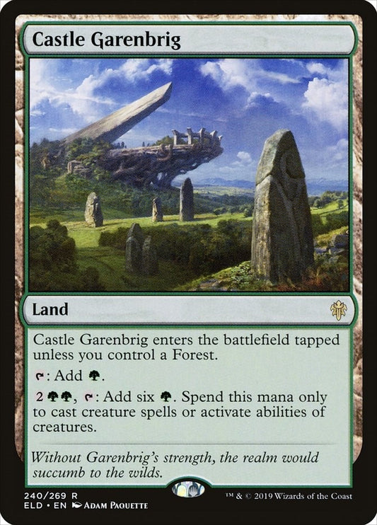 Image for Castle Garenbrig (240) (Throne of Eldraine) - Magic: The Gathering