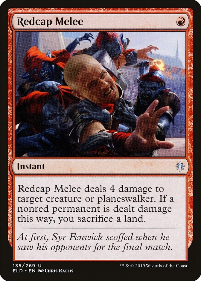 Image for Redcap Melee (135) (Throne of Eldraine) - Magic: The Gathering