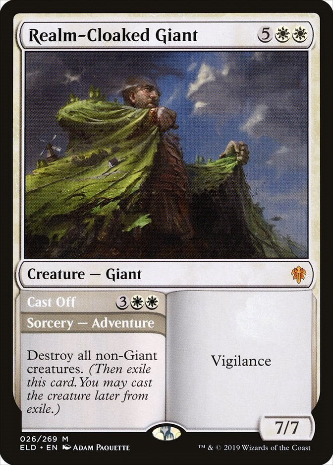 Image for Realm-Cloaked Giant (26) (Throne of Eldraine) - Magic: The Gathering