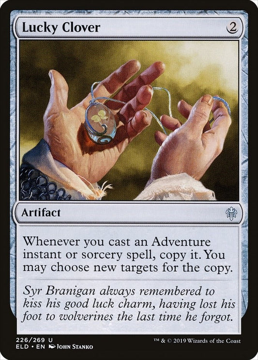 Image for Lucky Clover (226) (Throne of Eldraine) - Magic: The Gathering