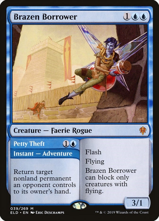 Image for Brazen Borrower (39) (Throne of Eldraine) - Magic: The Gathering