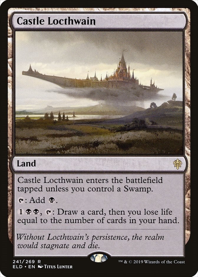Image for Castle Locthwain (241) (Throne of Eldraine) - Magic: The Gathering