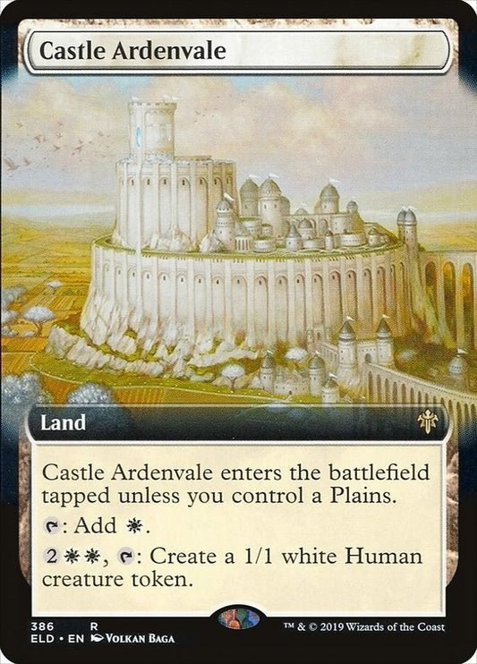 Image for Castle Ardenvale (Extended Art) (386) (Throne of Eldraine) - Magic: The Gathering