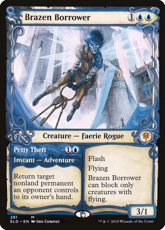 Image for Brazen Borrower (Showcase) (281) (Throne of Eldraine) - Magic: The Gathering