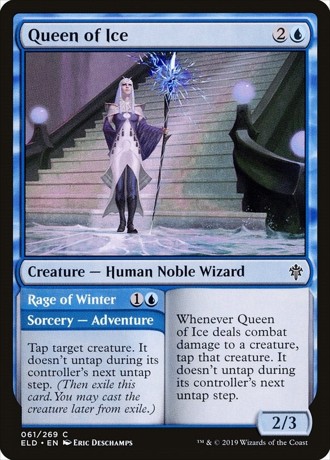 Image for Queen of Ice (61) (Throne of Eldraine) - Magic: The Gathering