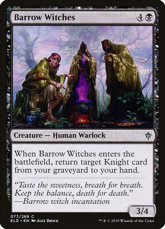 Image for Barrow Witches (77) (Throne of Eldraine) - Magic: The Gathering