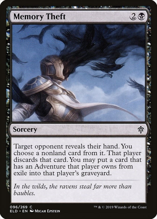 Image for Memory Theft (96) (Throne of Eldraine) - Magic: The Gathering