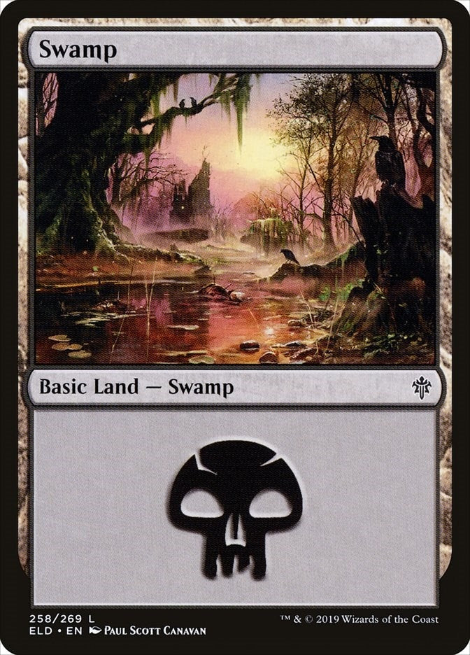 Image for Swamp (258) (258) (Throne of Eldraine) - Magic: The Gathering