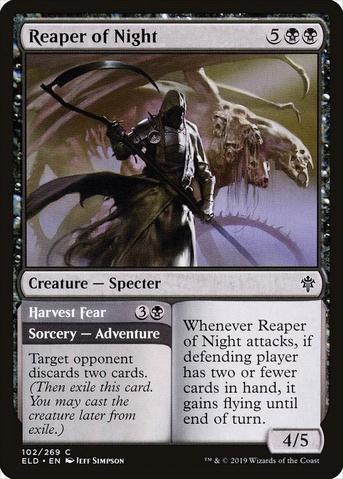 Image for Reaper of Night (102) (Throne of Eldraine) - Magic: The Gathering