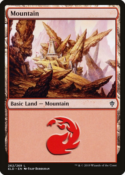 Image for Mountain (262) (262) (Throne of Eldraine) - Magic: The Gathering