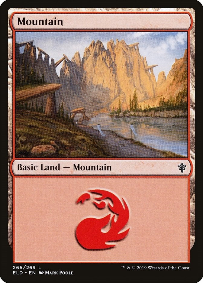 Image for Mountain (265) (265) (Throne of Eldraine) - Magic: The Gathering