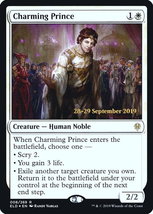 Image for Charming Prince (8) (Prerelease Cards) - Magic: The Gathering