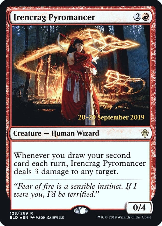 Image for Irencrag Pyromancer (128) (Prerelease Cards) - Magic: The Gathering