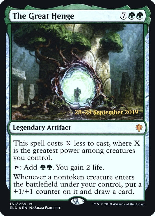 Image for The Great Henge (161) (Prerelease Cards) - Magic: The Gathering