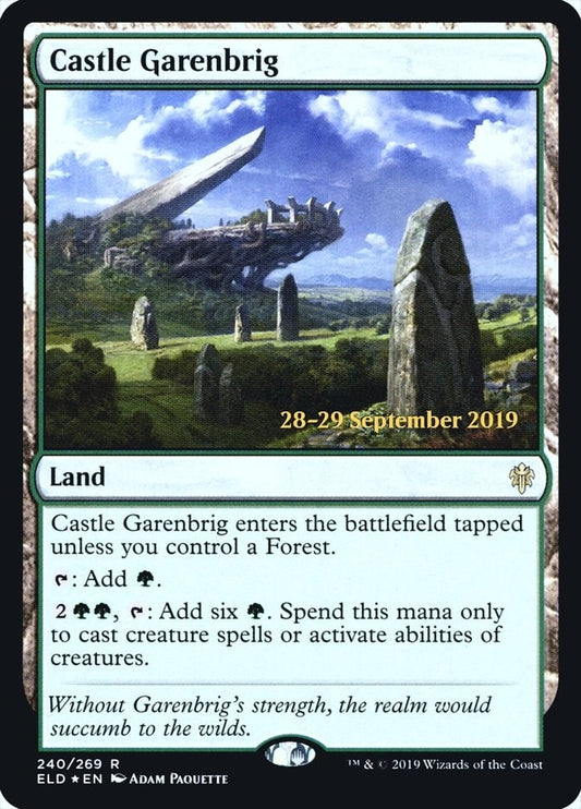 Image for Castle Garenbrig (240) (Prerelease Cards) - Magic: The Gathering