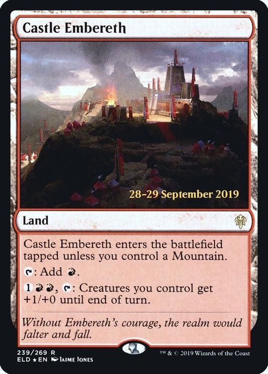 Image for Castle Embereth (239) (Prerelease Cards) - Magic: The Gathering