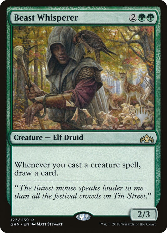 Image for Beast Whisperer (123) (Promo Pack: Throne of Eldraine) - Magic: The Gathering