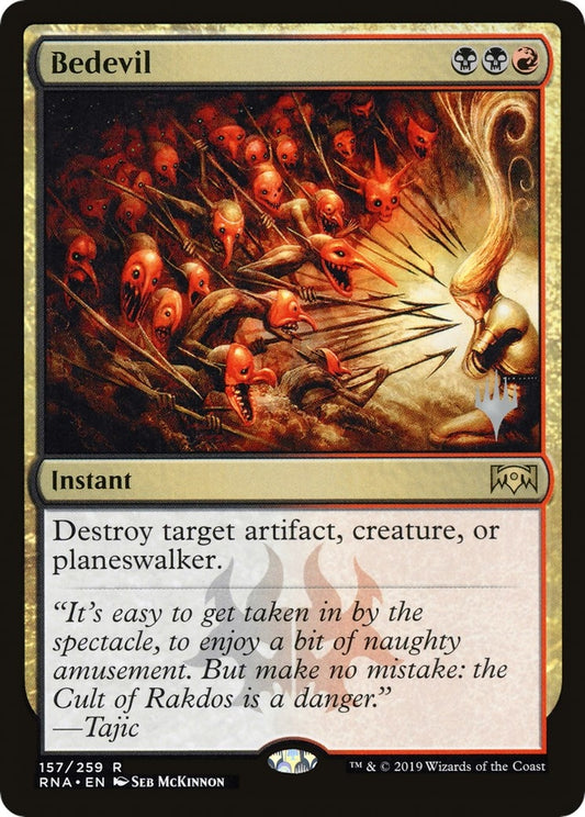Image for Bedevil (157) (Promo Pack: Throne of Eldraine) - Magic: The Gathering