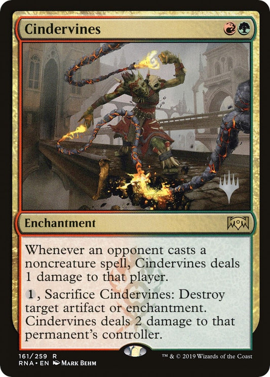Image for Cindervines (161) (Promo Pack: Throne of Eldraine) - Magic: The Gathering