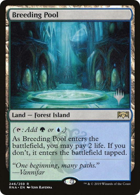 Image for Breeding Pool (246) (Promo Pack: Throne of Eldraine) - Magic: The Gathering