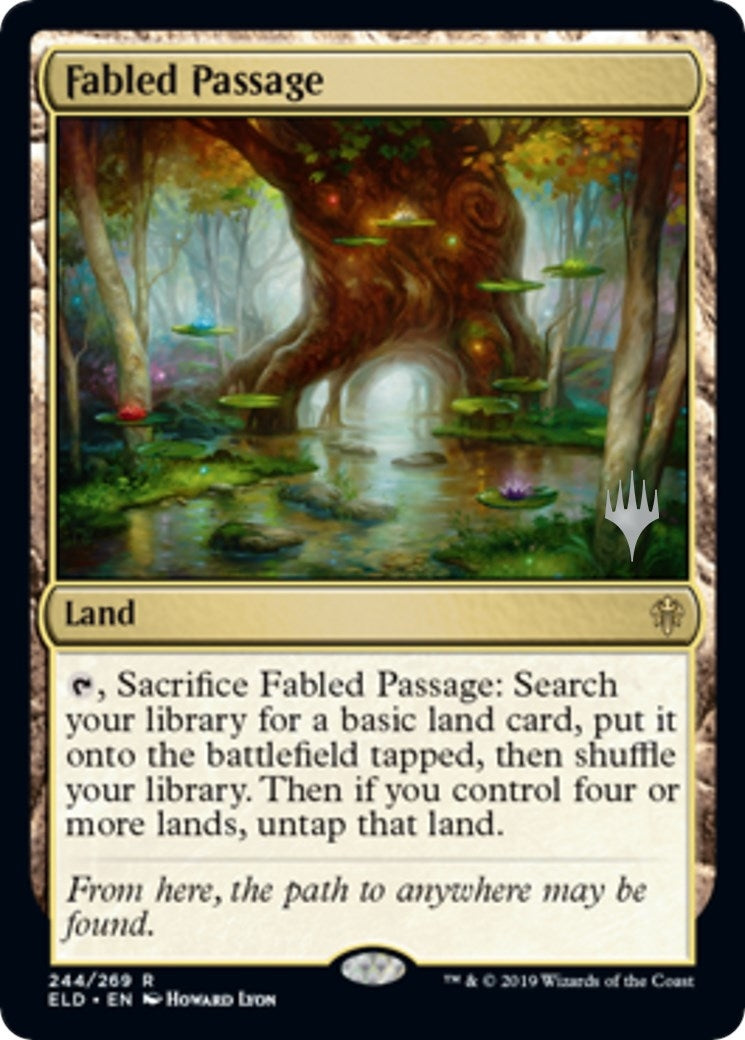 Image for Fabled Passage (244) (Promo Pack: Throne of Eldraine) - Magic: The Gathering