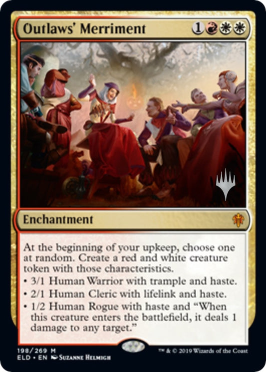 Image for Outlaws' Merriment (198) (Promo Pack: Throne of Eldraine) - Magic: The Gathering