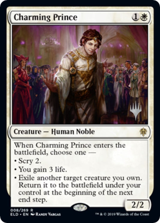 Image for Charming Prince (8) (Promo Pack: Throne of Eldraine) - Magic: The Gathering