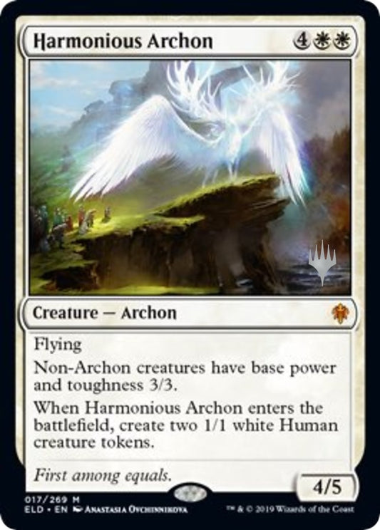 Image for Harmonious Archon (17) (Promo Pack: Throne of Eldraine) - Magic: The Gathering