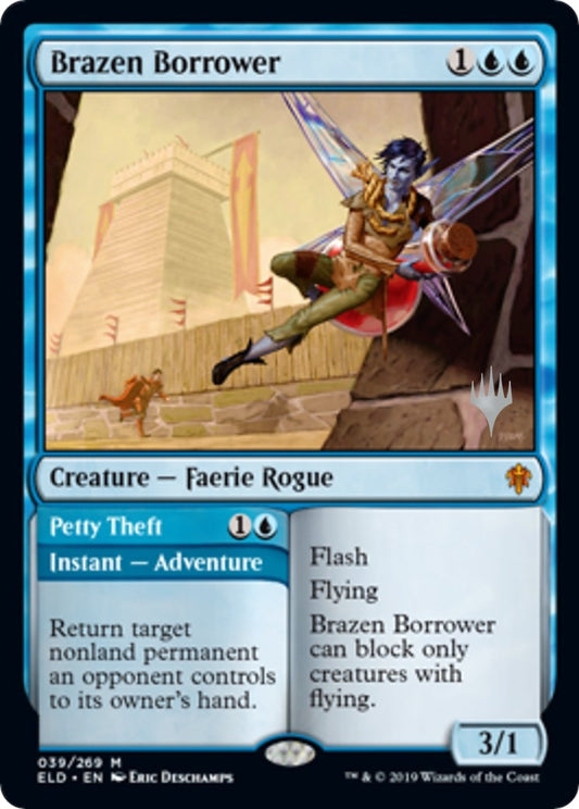 Image for Brazen Borrower (39) (Promo Pack: Throne of Eldraine) - Magic: The Gathering