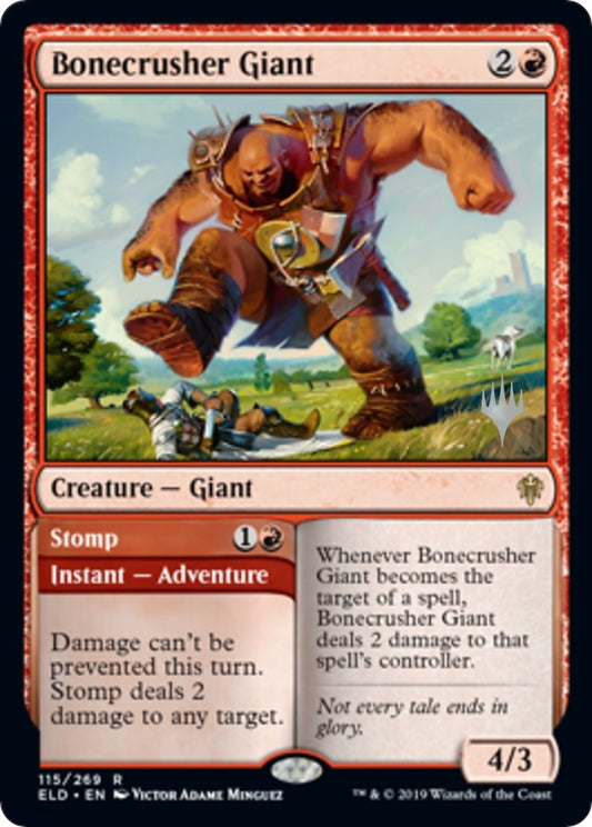 Image for Bonecrusher Giant (115) (Promo Pack: Throne of Eldraine) - Magic: The Gathering