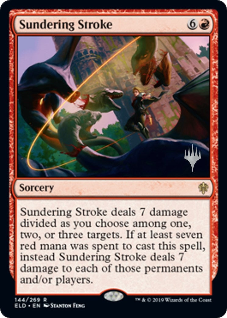 Image for Sundering Stroke (144) (Promo Pack: Throne of Eldraine) - Magic: The Gathering