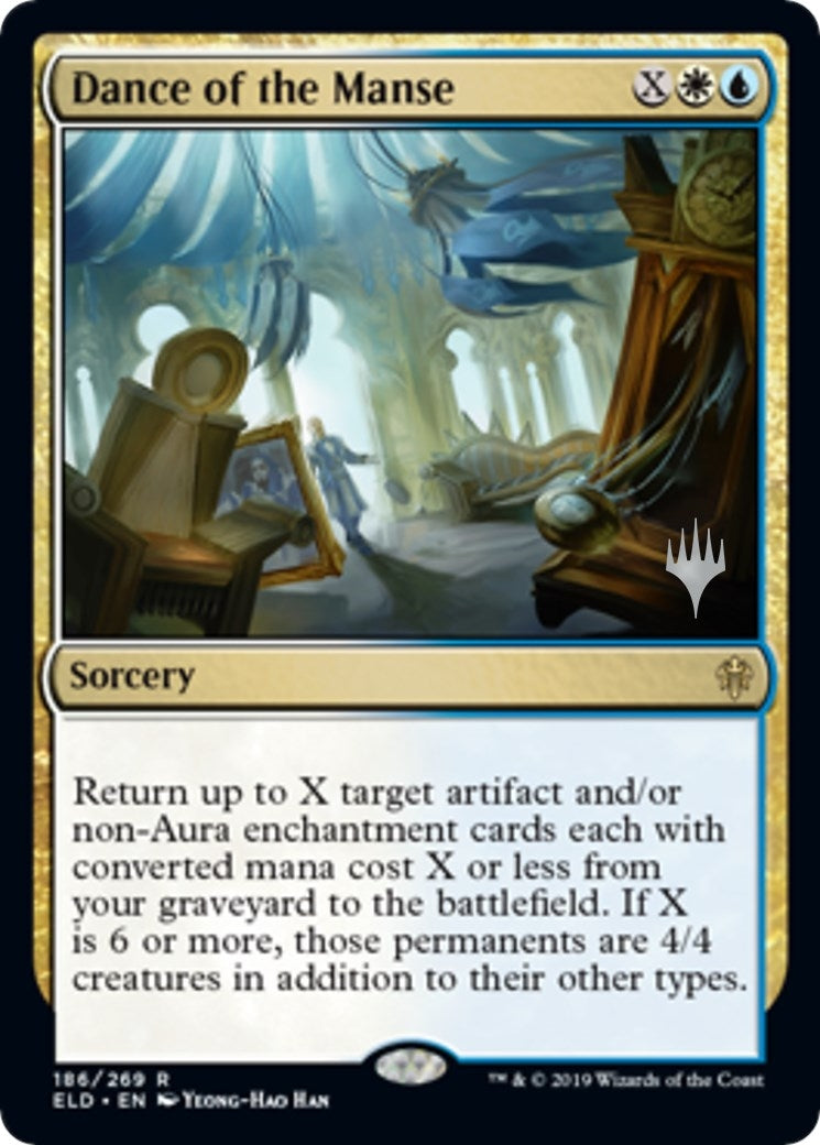 Image for Dance of the Manse (186) (Promo Pack: Throne of Eldraine) - Magic: The Gathering