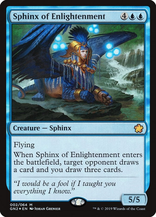 Image for Sphinx of Enlightenment (2) (Magic Game Night 2019) - Magic: The Gathering