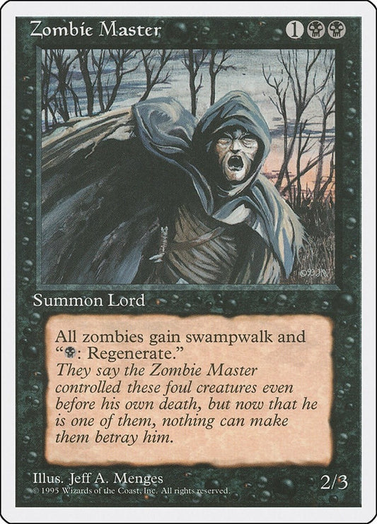 Image for Zombie Master (58) (Fourth Edition) - Magic: The Gathering