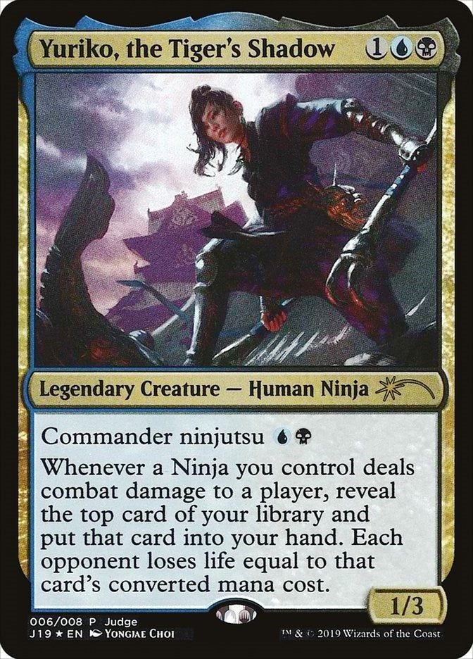 Image for Yuriko, the Tiger's Shadow (6) (Judge Promos) - Magic: The Gathering