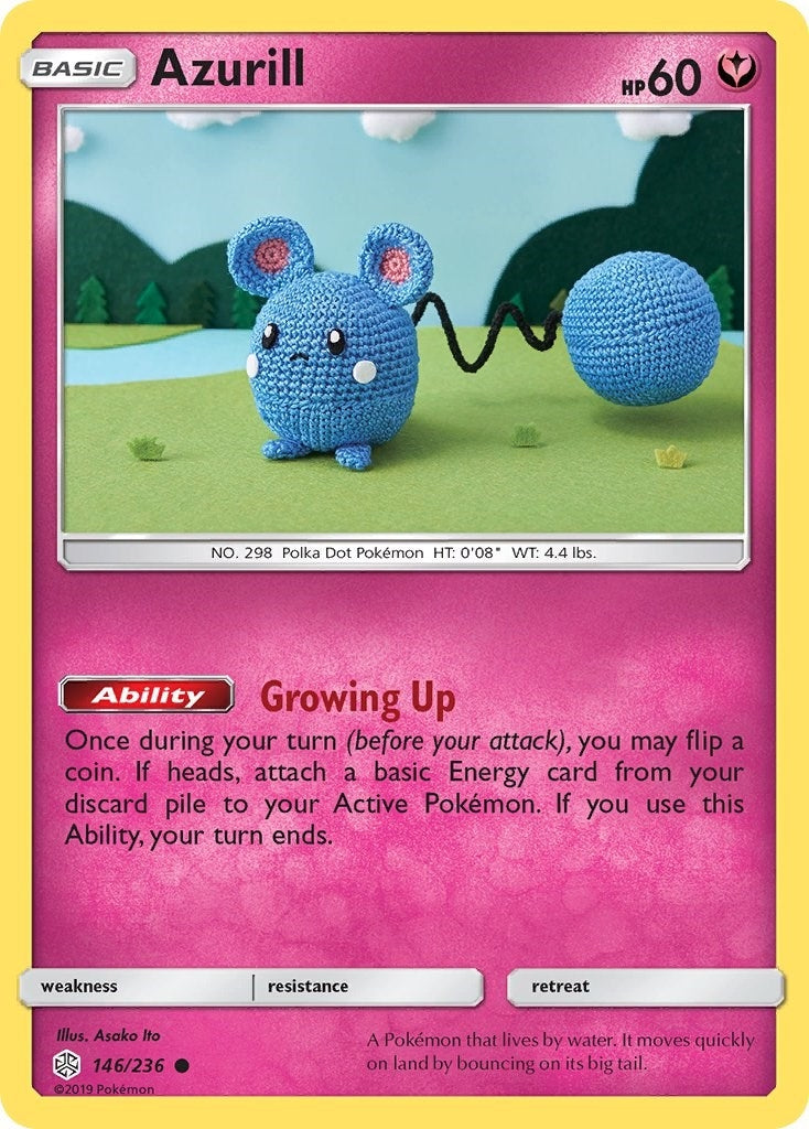 Image for Azurill (146/236) (SM - Cosmic Eclipse) - Pokemon