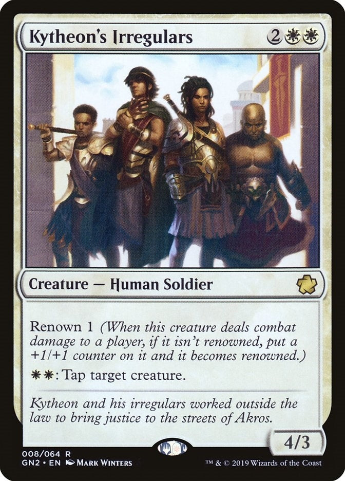 Image for Kytheon's Irregulars (8) (Magic Game Night 2019) - Magic: The Gathering
