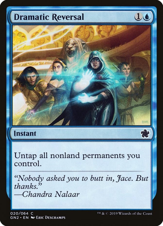 Image for Dramatic Reversal (20) (Magic Game Night 2019) - Magic: The Gathering