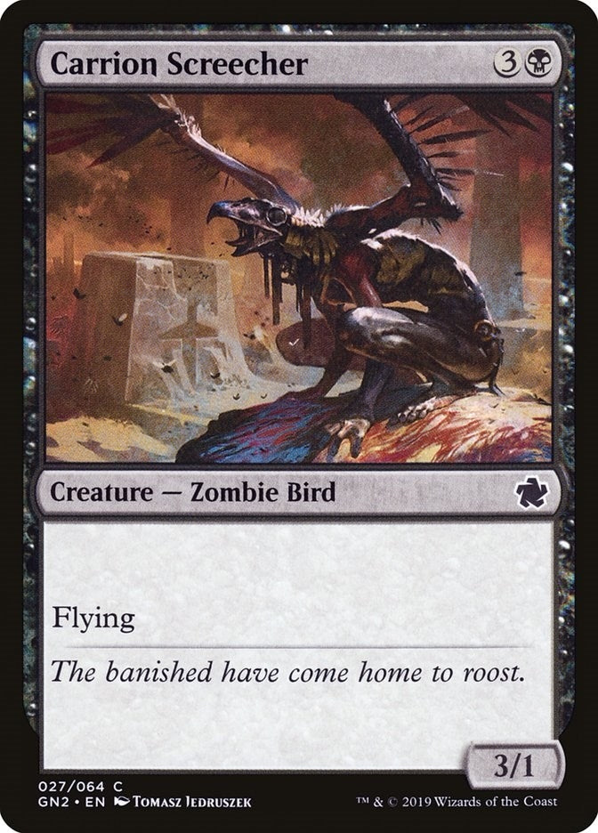 Image for Carrion Screecher (27) (Magic Game Night 2019) - Magic: The Gathering