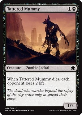 Image for Tattered Mummy (34) (Magic Game Night 2019) - Magic: The Gathering